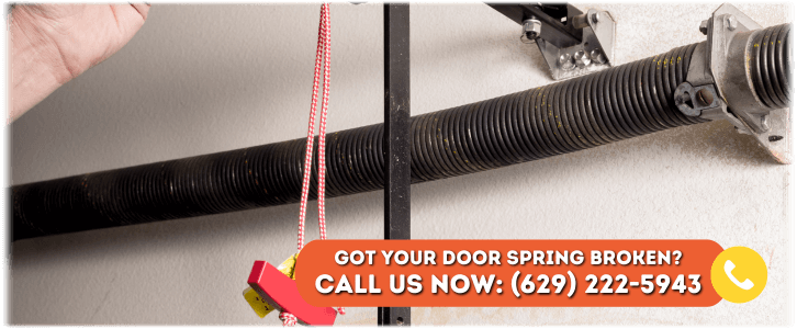Broken Garage Door Spring Lebanon TN